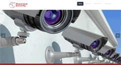 Desktop Screenshot of homelandsecuritypk.com